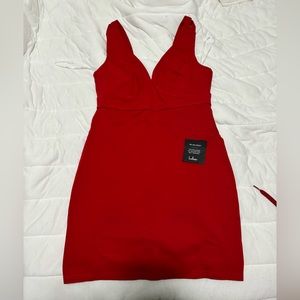 Red Lulus dress never worn